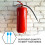 Fire Extinguisher Safety Seal Blue PP 100 pcs 7