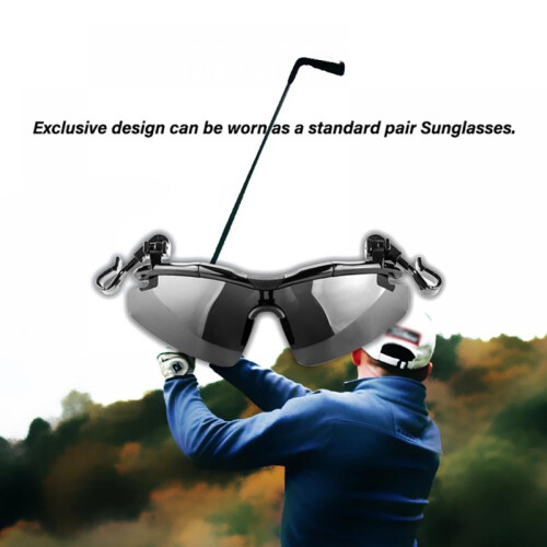 Clip-on Cap Sun Glasses Adjustable Slide Design 1