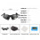Clip-on Cap Sun Glasses Adjustable Slide Design 7