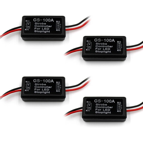 Flash Strobe Controller Module for LED Brake Light 24W 4