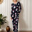 Women's Pajama Set Long Sleeve Printed Comfort Set 2