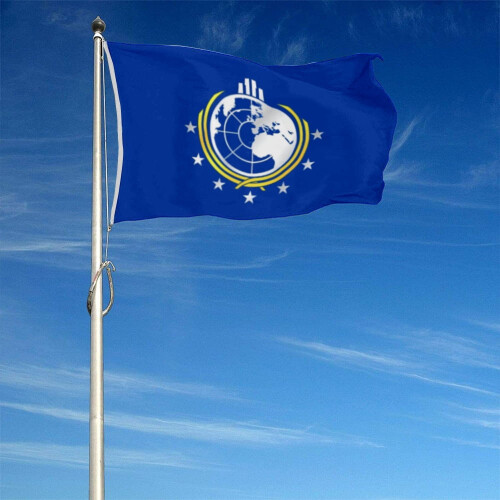 Super Earth Flag Banner Double-Sided 12x18 Inch 1