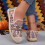 Γυναικεία Παπούτσια Slip-On από Πολυεστέρα με Στρογγυλή Μύτη, Μέγεθος 6US 5
