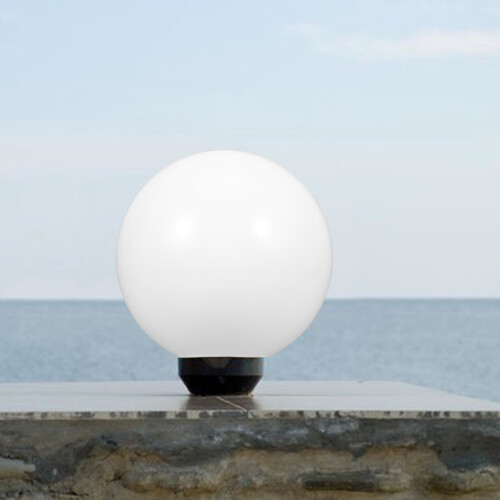 Κάλυμμα φωτισμού Orb για εξωτερικούς χώρους, λευκό, 1 τεμάχιο, διάμετρος 7,9 ιντσών 1
