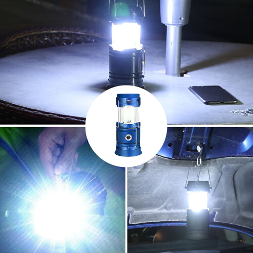 USB-Solar-aufladbare LED-Laterne für Camping 1