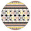Boho-Tischdecke, wasserdichtes Oxford-Gewebe, elastischer Saum, 45-52 1