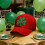 Shamrock Baseball Cap Adjustable Irish Hat with Clover Print 5