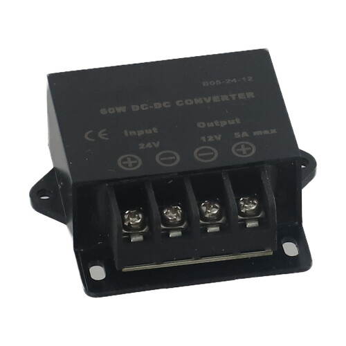 DC-spanningsregelaar 24V naar 12V 5A 60W step-down converter 1