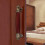 Wooden Cabinet Knobs Bronze Rosewood 2 pcs 96 mm 4
