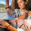 Partnerarmband mit magnetischem Heilstein und elastischem Band (2 Stück) 5