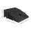 Soimiss Scooter Ramp Black Plastic Triangular Wedge 2 pcs 6