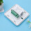 MUSEYA Digital Room Thermostat White Programmable Heating 7