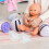 Supvox Mini Doll Underwear White Costume Set 3pcs 5