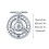 Aluminium Alloy Fly Reel Left/Right Hand 95mm Silver 5