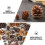 MUSEYA Christmas Pine Cone Decor Set with DIY Dry Lotus 2