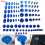 180 Pcs Puller Tabs Paintless Dent Repair Tabs Glue Pulling Tabs Kit for Small Dent 2