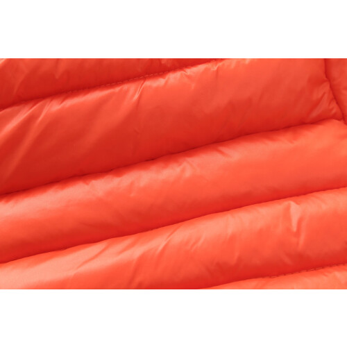Kinderdonsjack met oorkappen en ritssluiting, oranje 1