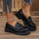 Damen-Ankle-Boots, schwarz, Nylon-Spandex, Größe 7 7