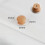 Wooden Cabinet Knobs Solid Wood 6 pcs 96 mm 2