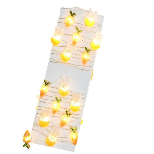 Luci a LED a forma di coniglietto pasquale in rame 1