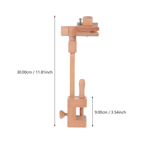 Drehbarer Stickständer aus Holz, 360 1