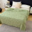 Buffalo Check Velvet Throw Blanket 5979 in Green 5