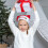 Santa Hat Embroidered Personalized Red Polyester Adult Size 6
