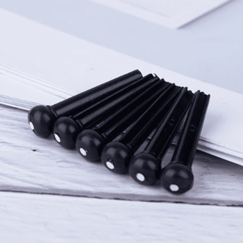Acoustic Guitar Bridge Pins Plastic 6 Pack 2