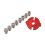 Wood Dowel Jig Kit Vertical Hole Guide 3-10mm 4