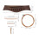 Soimiss Acoustic Guitar Strings Black 1 Set 2