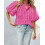 Damenbluse mit Spitzenstickerei und Cut-Outs 3