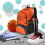 Mochila de basquete com almofada de ar e compartimento para sapatos. 5