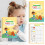 Wiederverwendbare Schreibhefte mit Rillen und Doppelspiralbindung, 4er-Pack 5