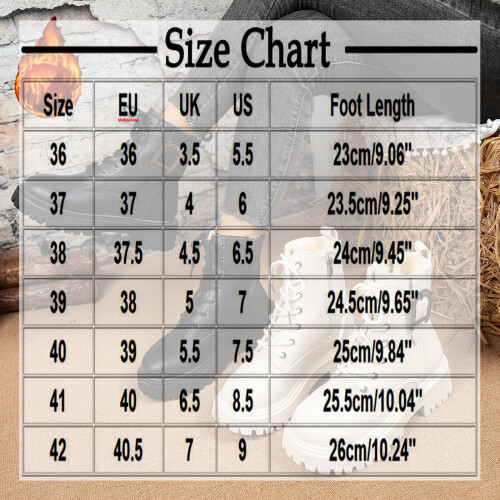 Damen-Ankle-Boots aus PU-Leder mit Fleecefutter, Größe US 8,5 2