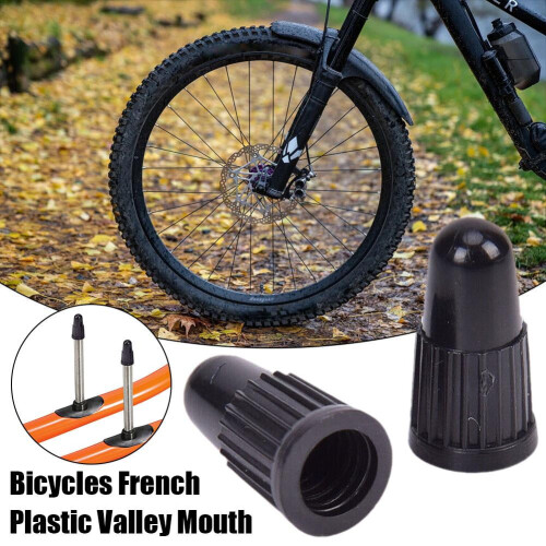 Franska ABS-ventilhattar för cykel, 4-pack 1