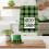 St. Patrick's Day handduk grön shamrock 1-pack 2