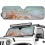 Foldable Starfish Shell Sun Shade for Jeep Wrangler and 2