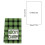 St. Patrick's Day handduk grön shamrock 1-pack 3