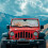 Foldable Starfish Shell Sun Shade for Jeep Wrangler and 3