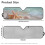 Foldable Starfish Shell Sun Shade for Jeep Wrangler and 7
