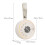 Draagbare, oplaadbare witte ruis geluidsmachine in beige 5