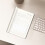 Kraft Paper Notebook A5 B5 A4 8mm Grid Softcover 2