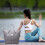 Sac de sport et de voyage extensible, gris et léger 2