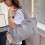 Sac de sport et de voyage extensible, gris et léger 7