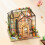 Miniature House Kit with LED Light 200200180 mm 4