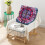 Fløjlsmeditationspude i boho-stil 22x22 tommer 2