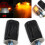Motorcycle LED Turn Signal Pair Black 5