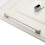 Square Cabinet Pull Handle Gold 5 Pack 192mm 3