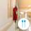Fire Extinguisher Safety Seal Blue PP 100 Pcs 8