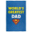Superman Superman World's Greatest Dad Blanket 1